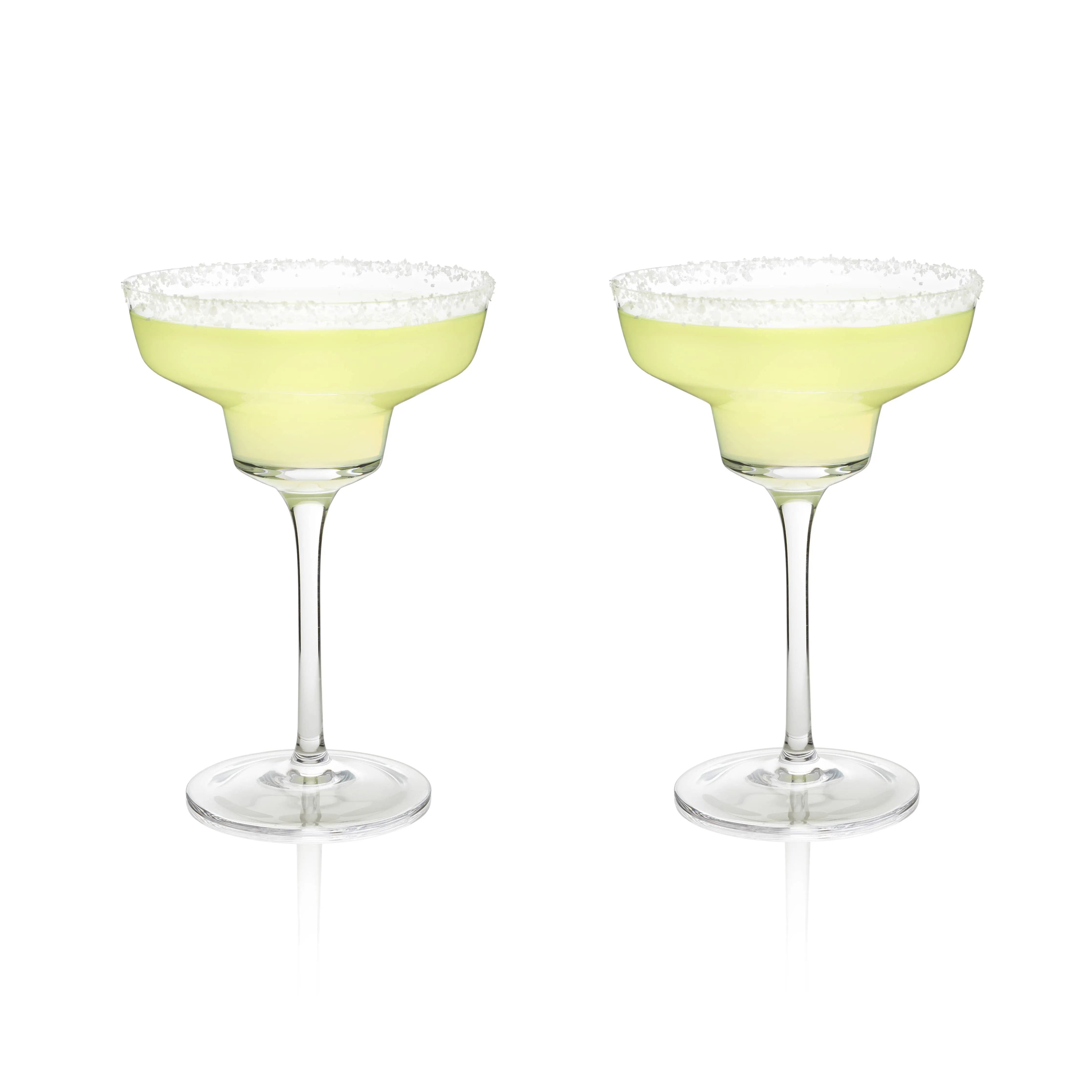 Angled Crystal Margarita Glasses by Viski® (Set of 2)