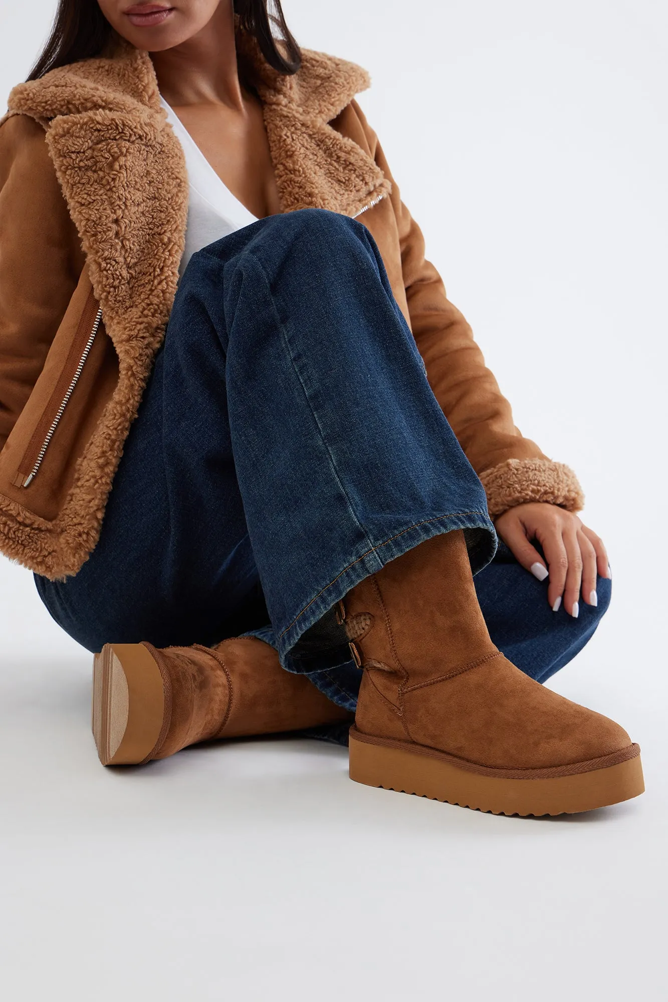 Apres Winter Booties - Tan