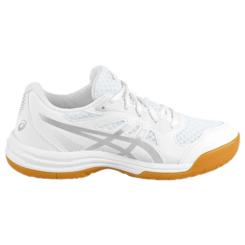 Asics Junior Upcourt 5 GS - White/Pure Silver