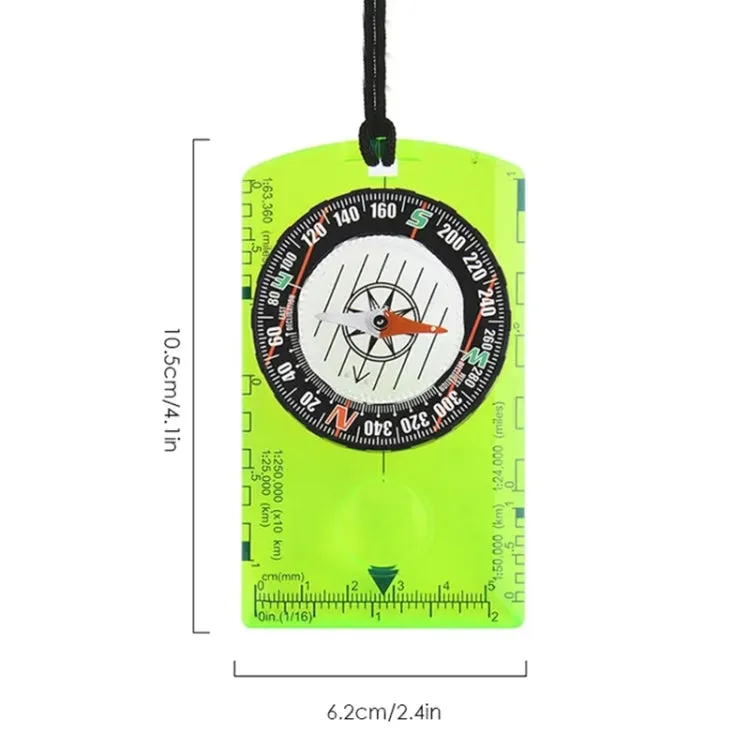 DC361 Outdoor Multifunctional Compass Map Scale