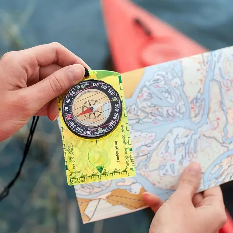 DC361 Outdoor Multifunctional Compass Map Scale