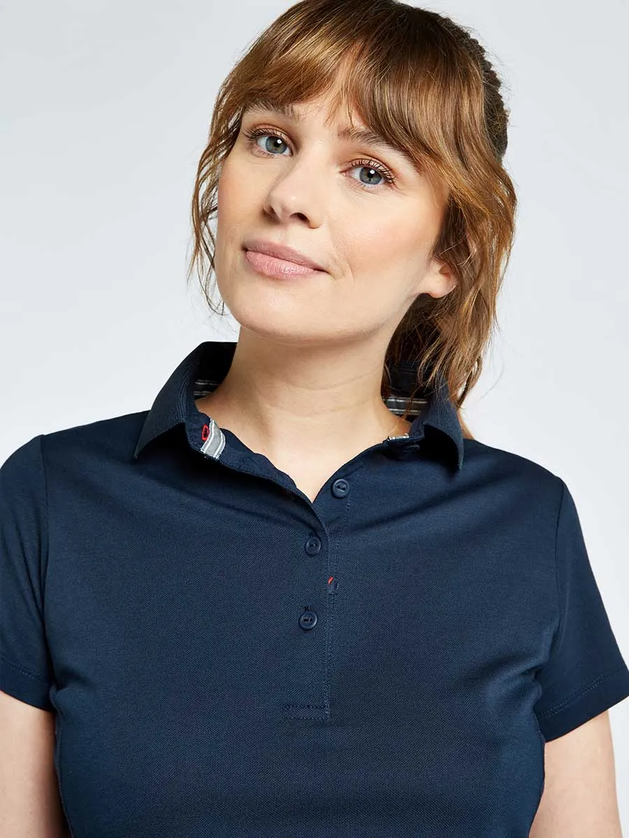 DUBARRY Martinique Womens Short-Sleeve Polo - Navy