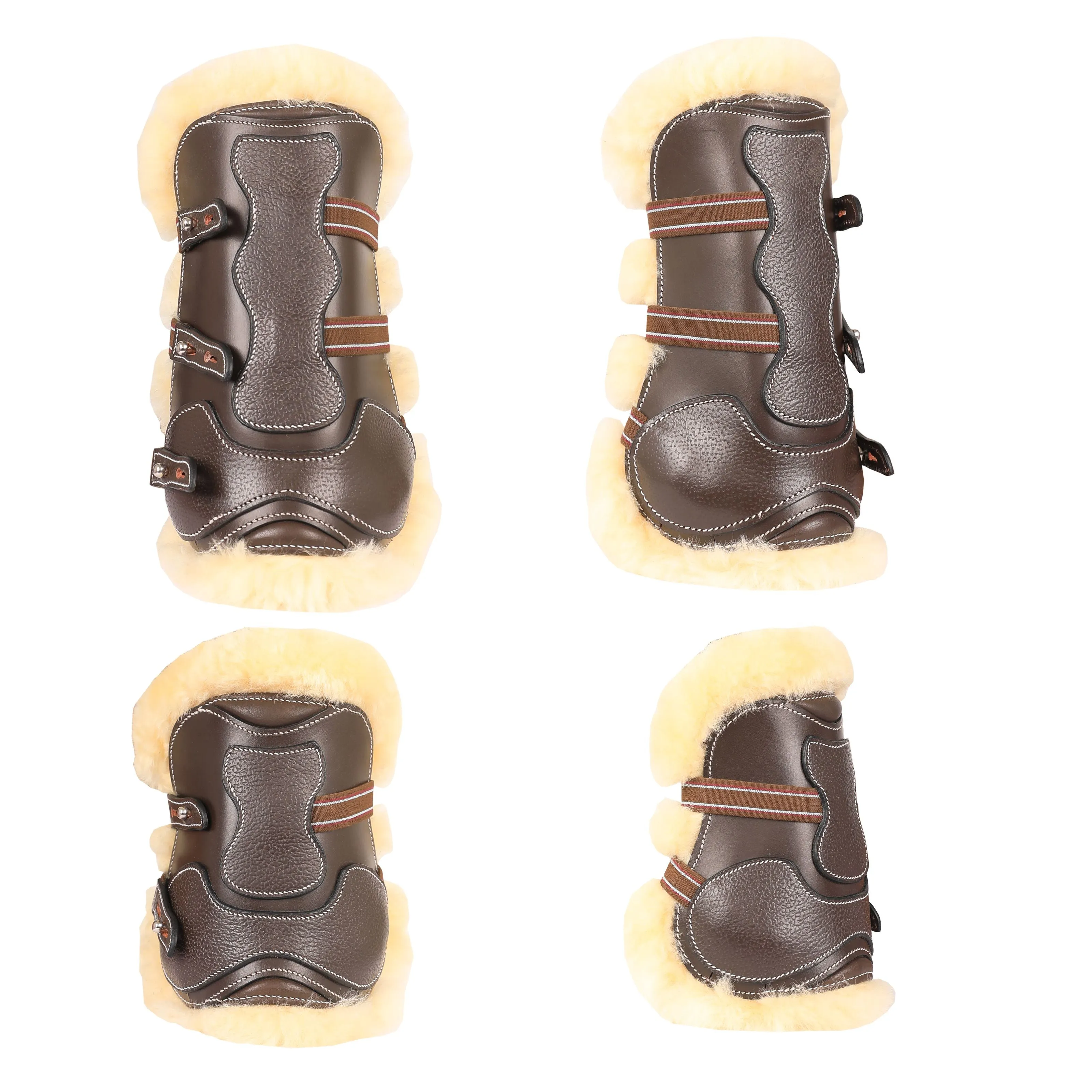 ExionPro Leather Horse Tendon Show Jump Boots - 401