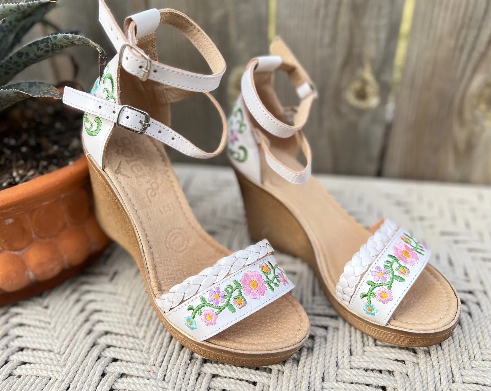 Galilea Embroidered Heels