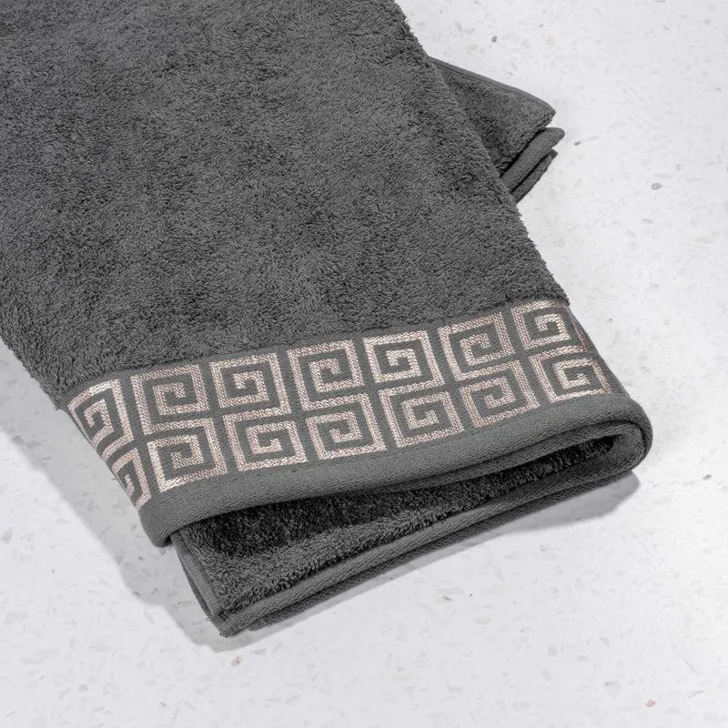 Jacquard Crest Collection Bath Sheet