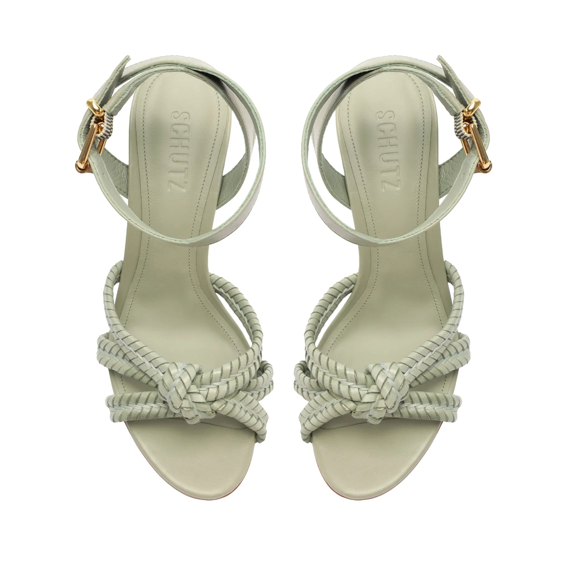 Kareena Woven Leather Sandal