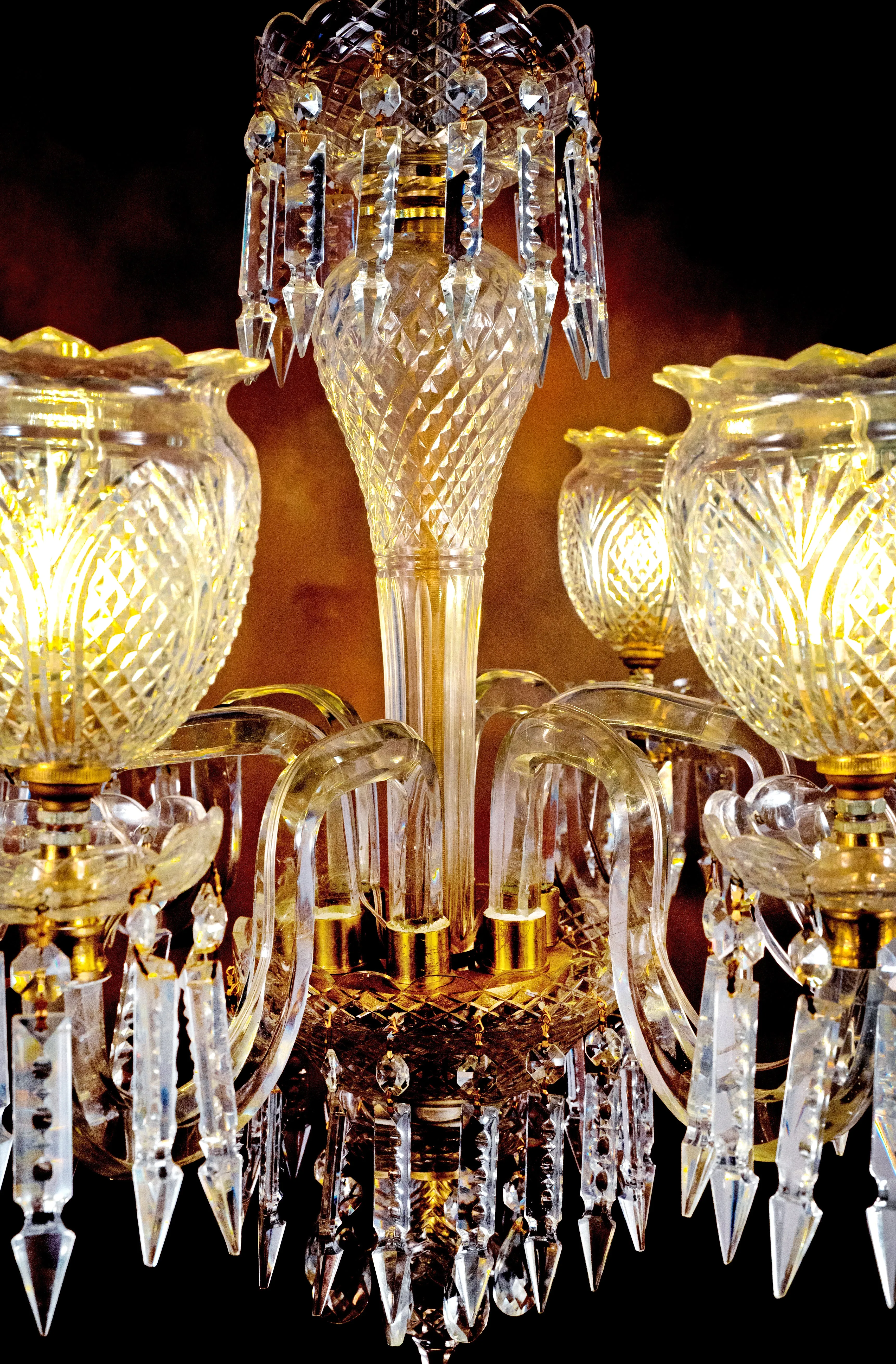 Maharaja’s Grand Crystal Cascade Chandelier