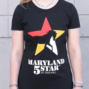 Maryland 5 Star Official (Black) / Ladies Shirt