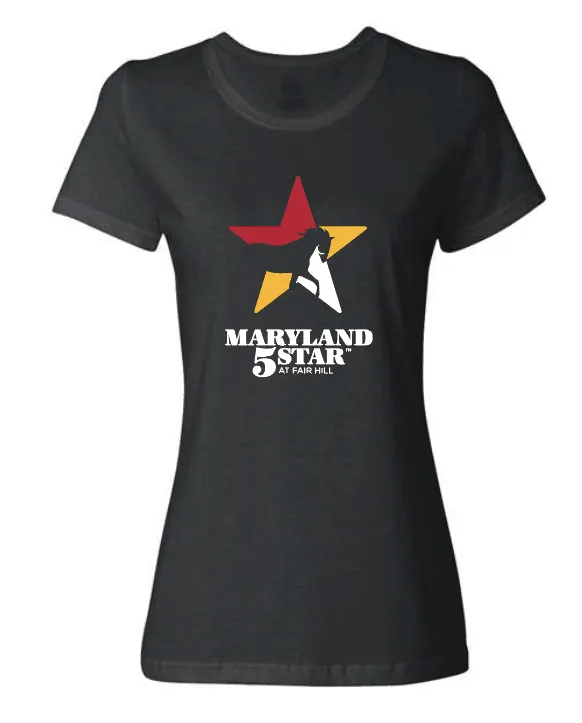 Maryland 5 Star Official (Black) / Ladies Shirt