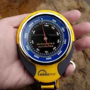 MINGLE BKT381 Multi-function Altimeter with Compass & Barometer & Thermometer