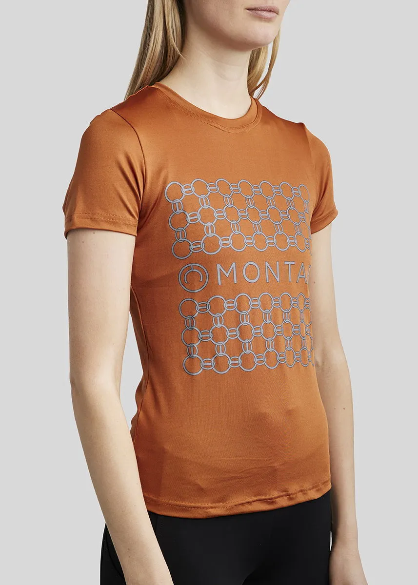 MoChain Frontprinted T-shirt - Bronze