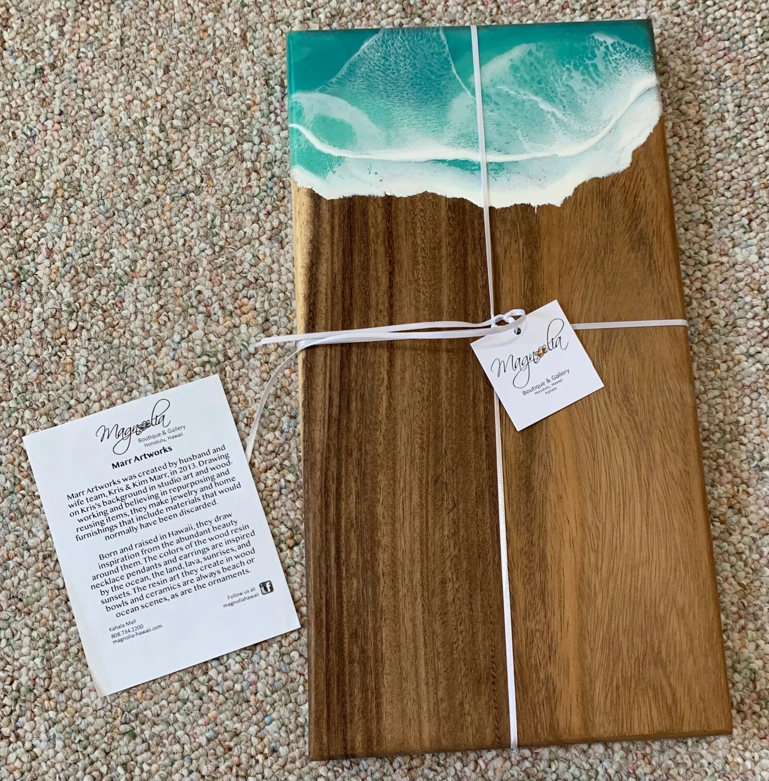 Monkeypod Wood Serving Board