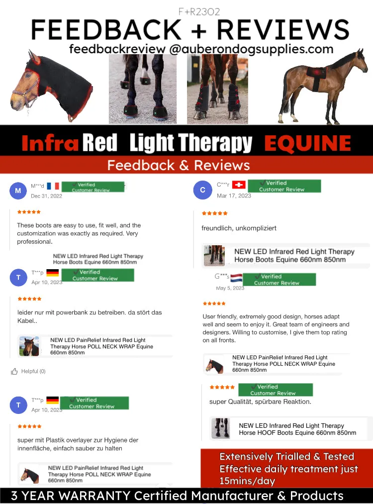 SALE SALE REDUCED!! Equine Infrared Pro Range Red Light Therapy Hoof Boots Wireless BUILT IN battery