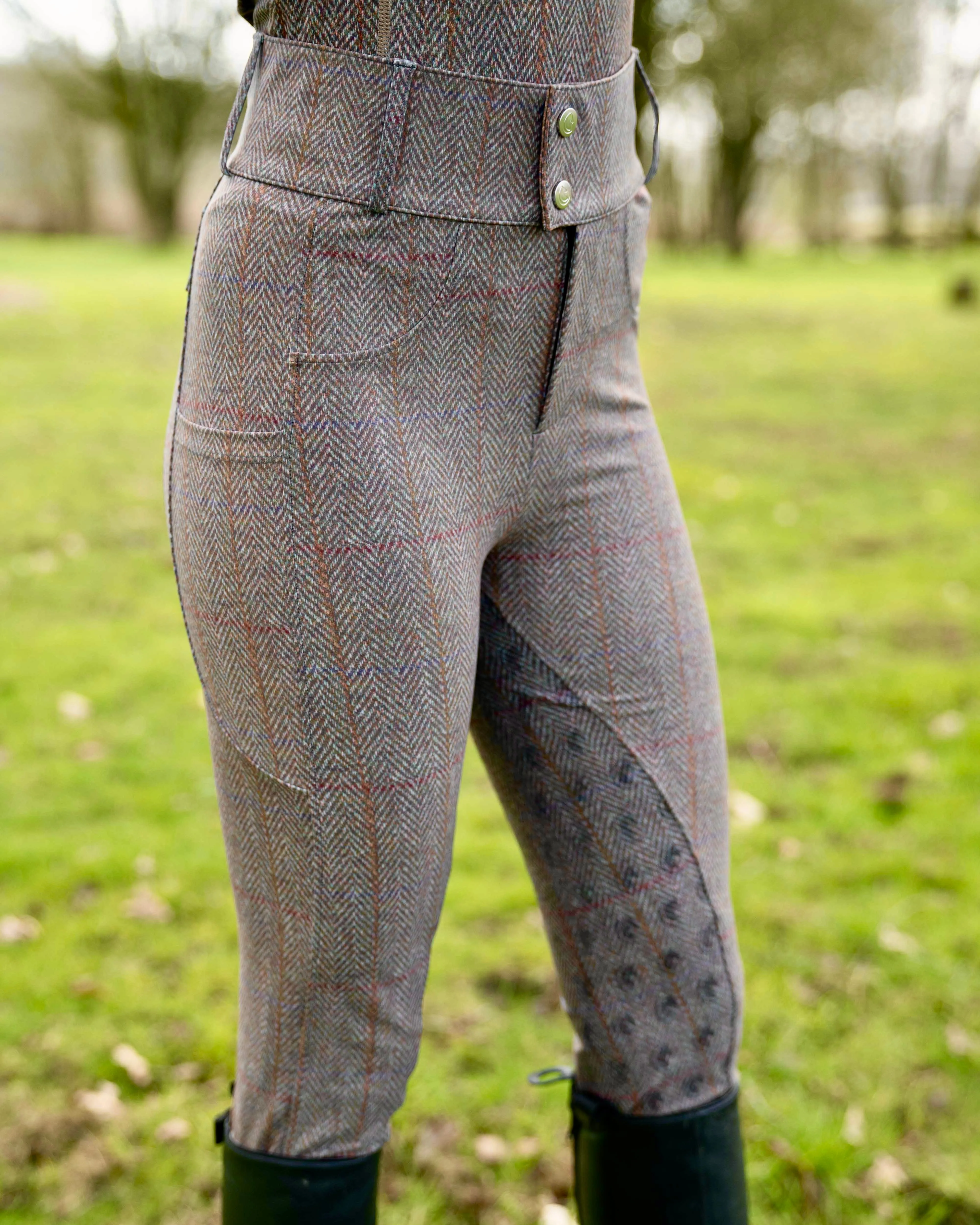 Tweed Riding Breeches (Breggings) - Full Grip