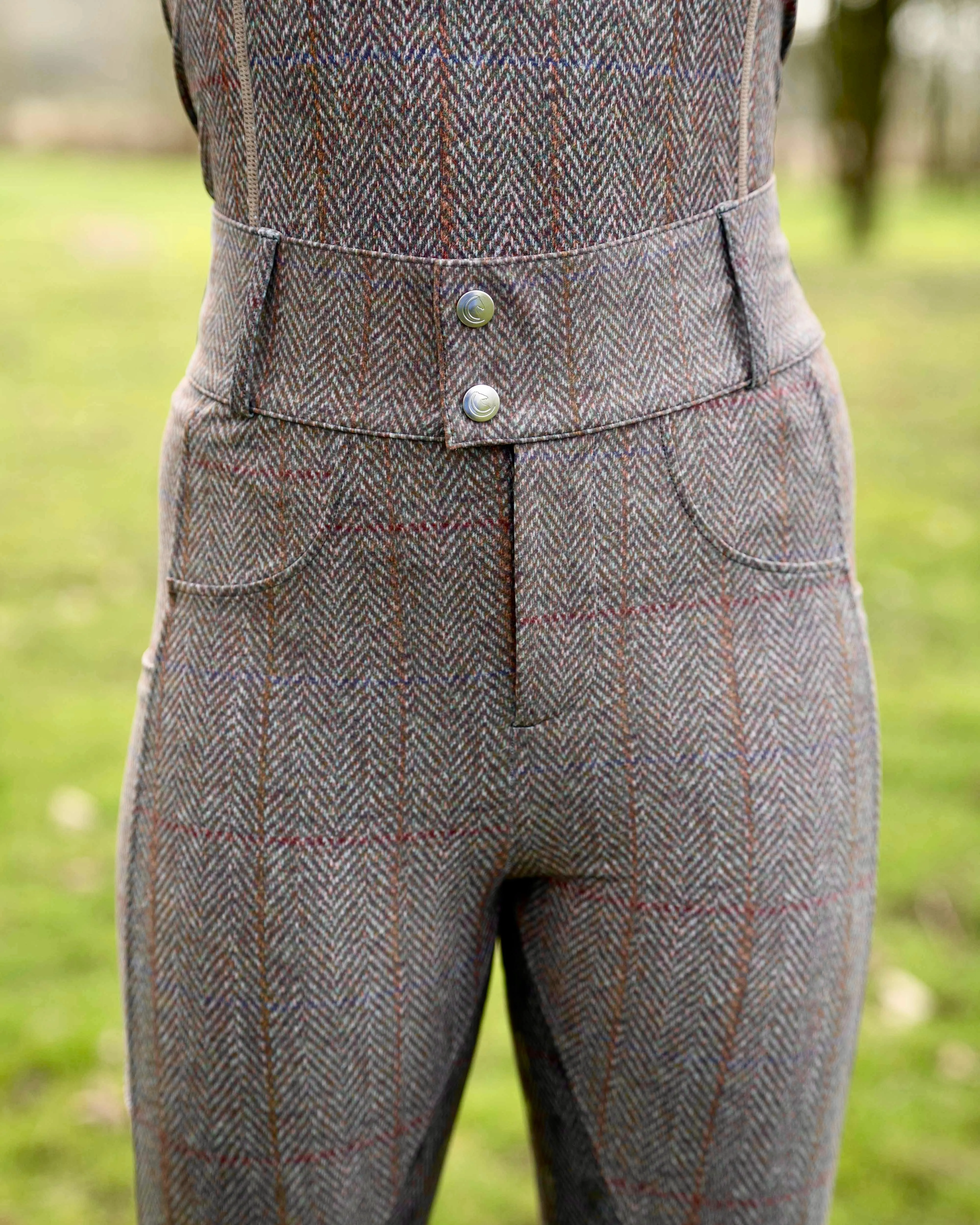 Tweed Riding Breeches (Breggings) - Full Grip