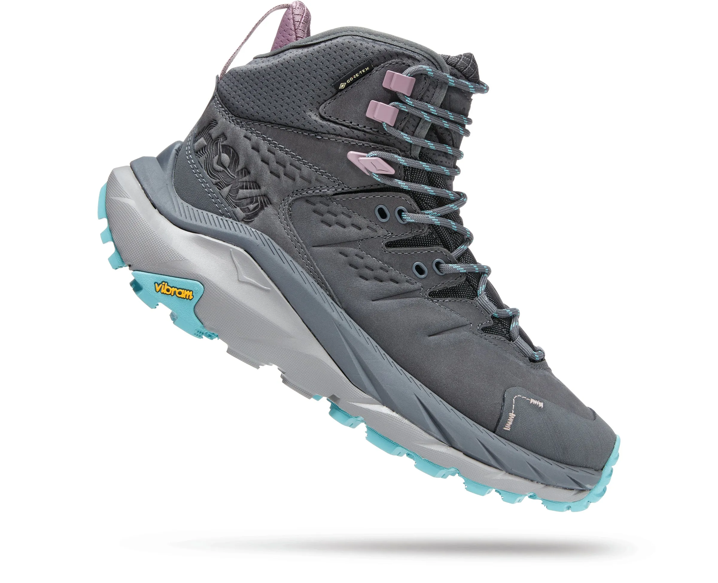 Women's Hoka Kaha 2 GTX Color: Castlerock / Coastal Shade