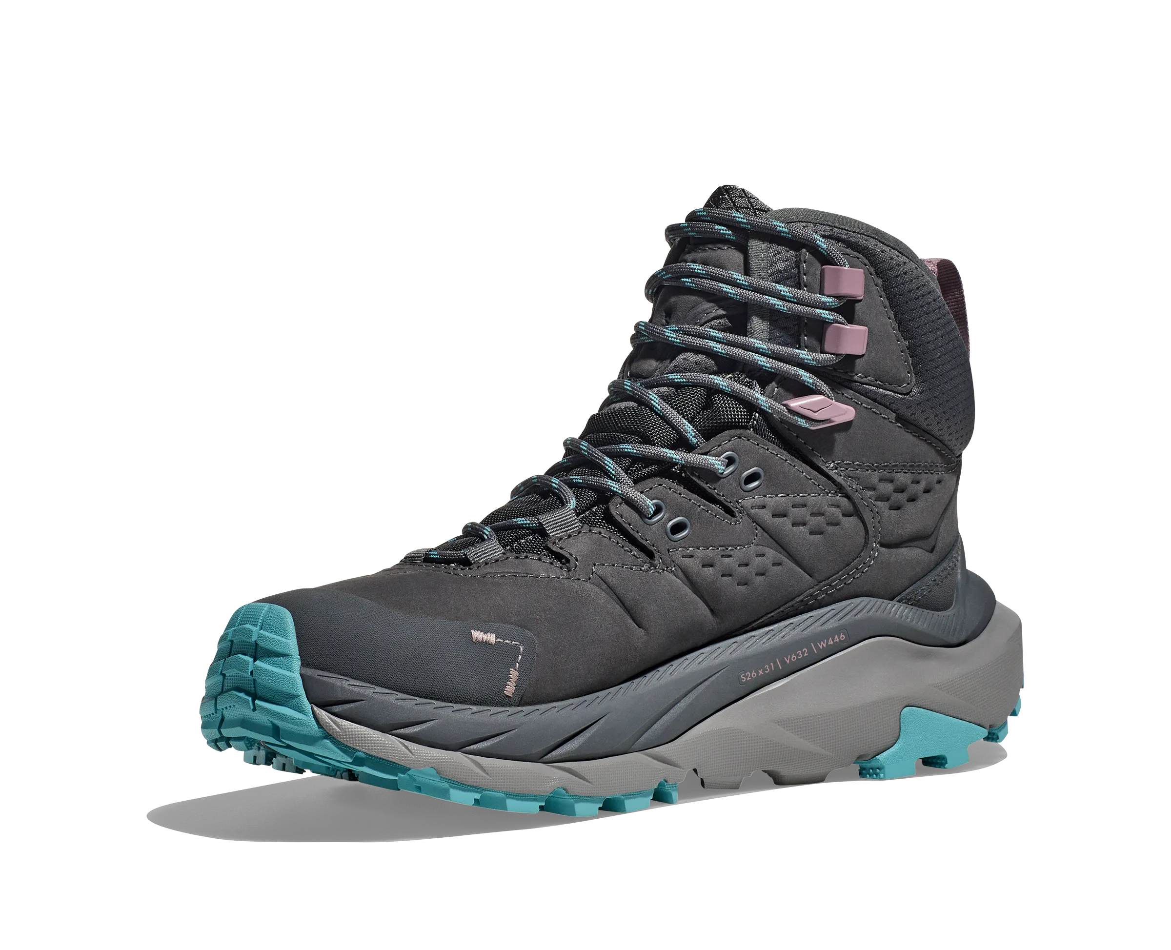 Women's Hoka Kaha 2 GTX Color: Castlerock / Coastal Shade